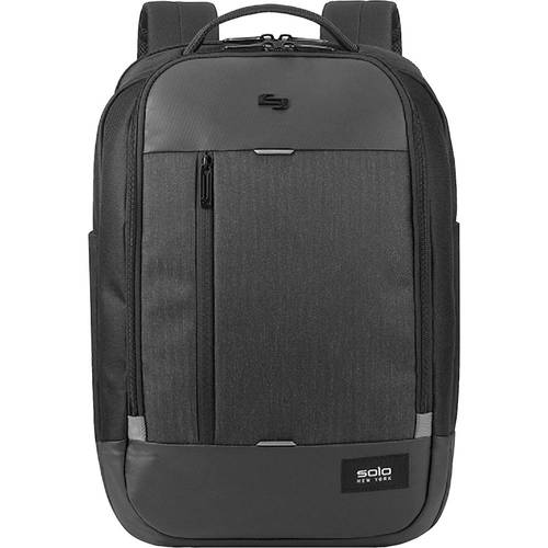 Magnitude Backpack, For 17.3" Laptops, 12.5 x 6 x 18.5, Black Herringbone