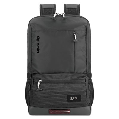 Draft Backpack, 6.25" x 18.12" x 18.12", Nylon, Black