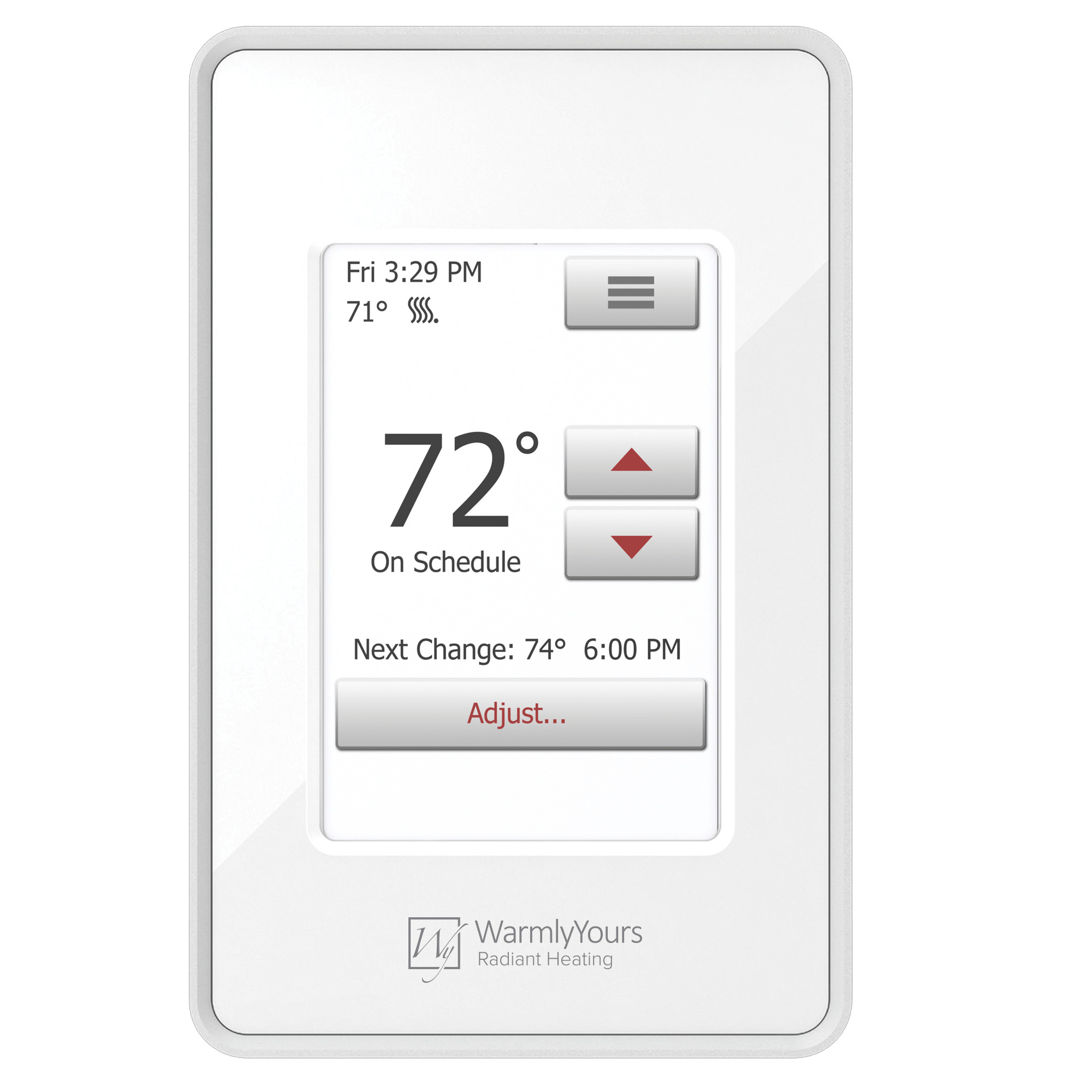 nSpire Touch Programmable Thermostat (White)
