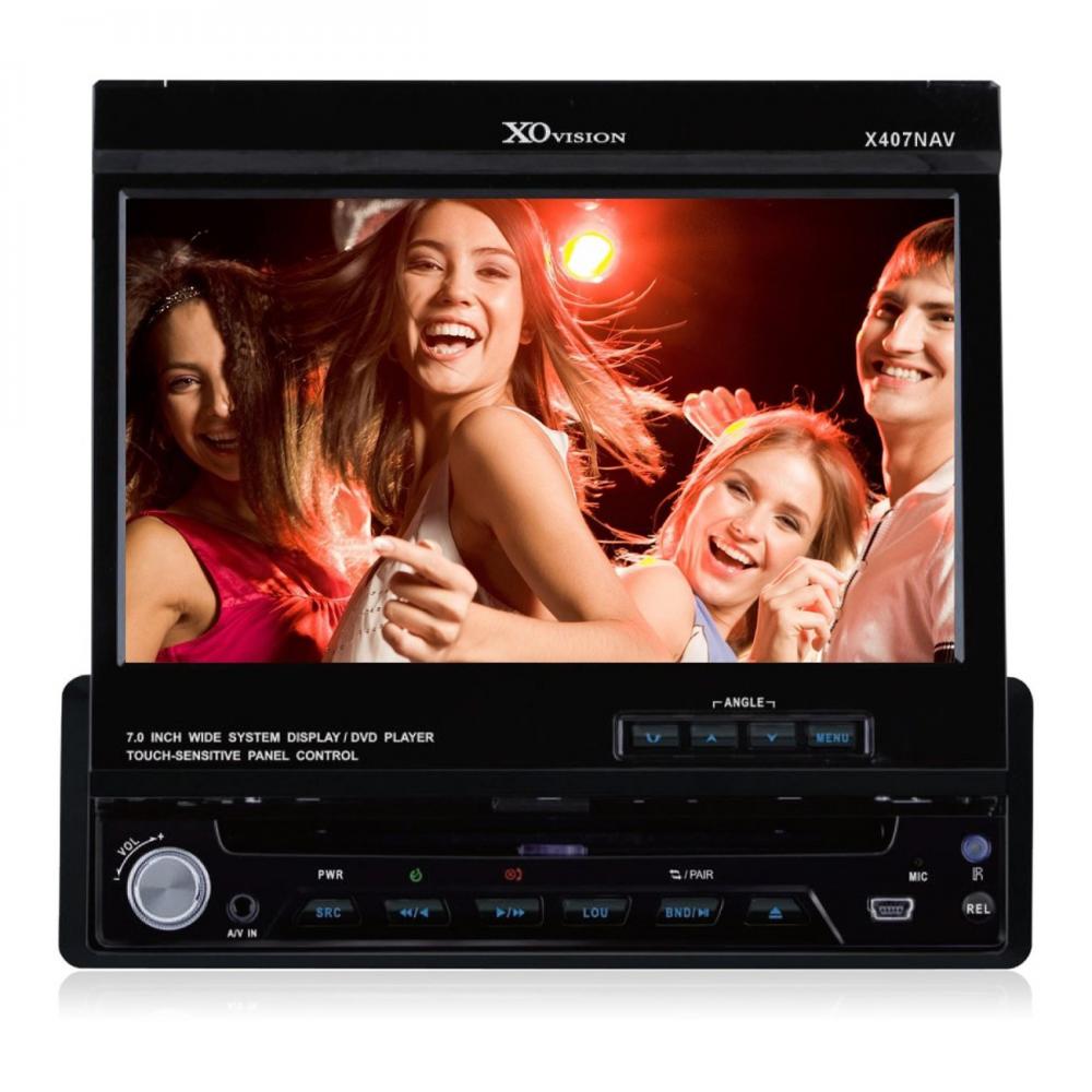 XO VISION 7in TOUCH SCREEN DVD RECEIVER