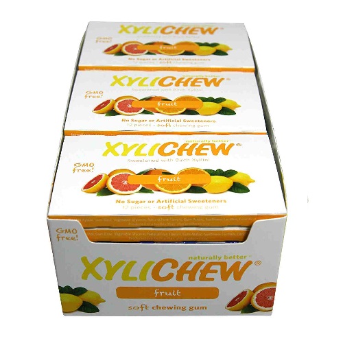 Xylichew Fruit Gum, Display (24x12 PC)