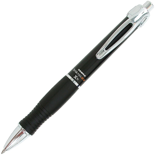 GR8 Retractable Gel Pen, Black Ink, Medium, Dozen